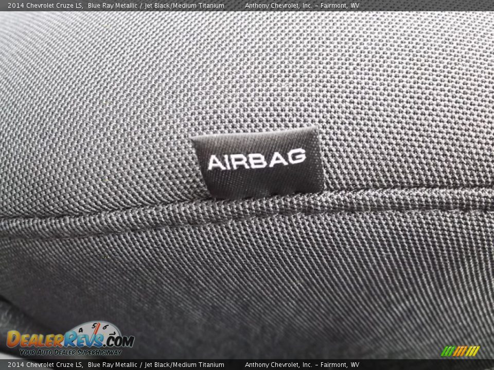 2014 Chevrolet Cruze LS Blue Ray Metallic / Jet Black/Medium Titanium Photo #11
