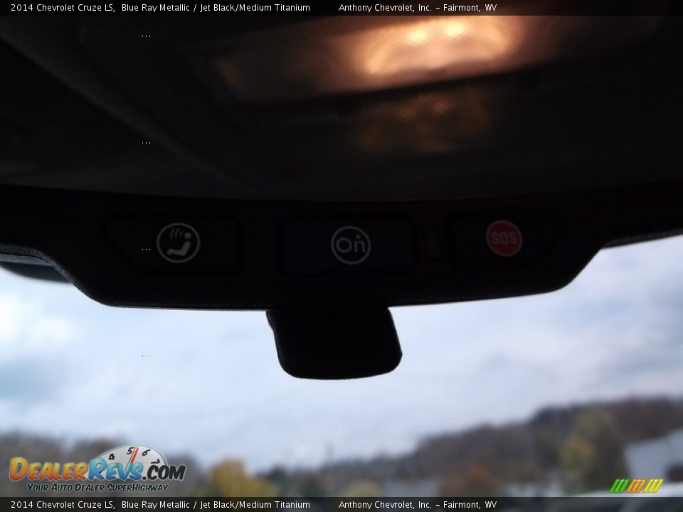2014 Chevrolet Cruze LS Blue Ray Metallic / Jet Black/Medium Titanium Photo #16