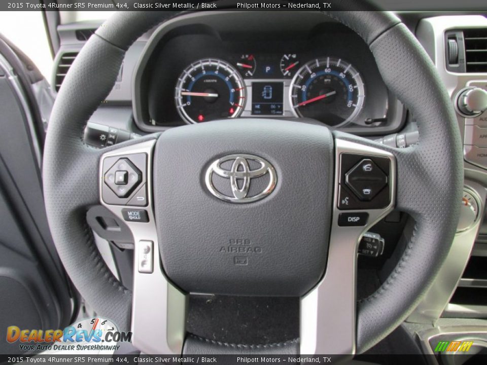 2015 Toyota 4Runner SR5 Premium 4x4 Classic Silver Metallic / Black Photo #34