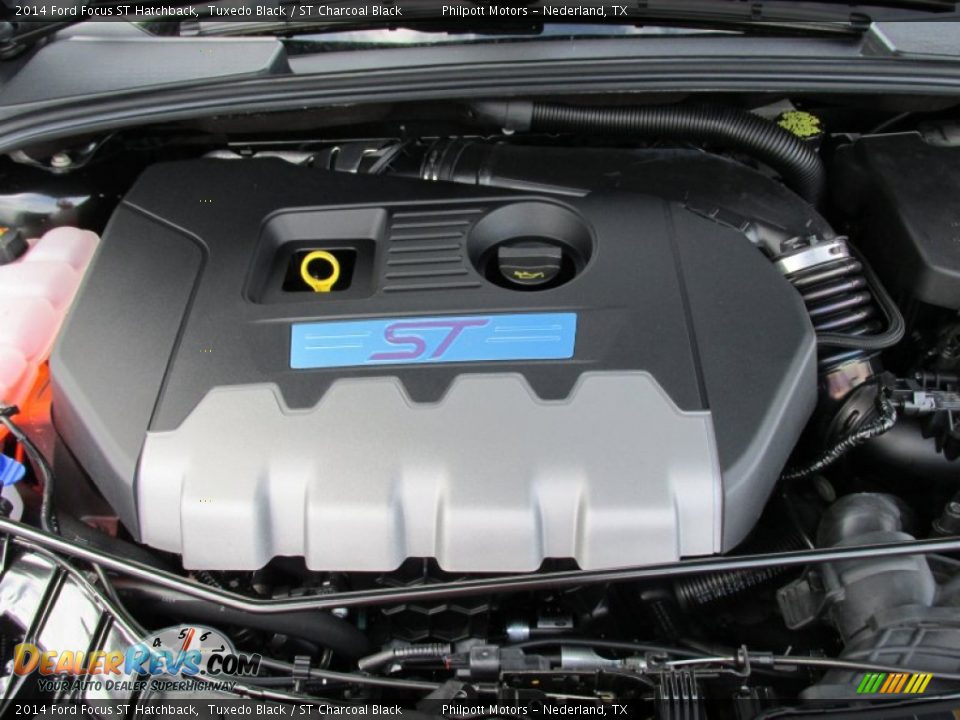 2014 Ford Focus ST Hatchback Tuxedo Black / ST Charcoal Black Photo #17