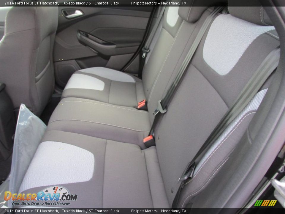 2014 Ford Focus ST Hatchback Tuxedo Black / ST Charcoal Black Photo #20