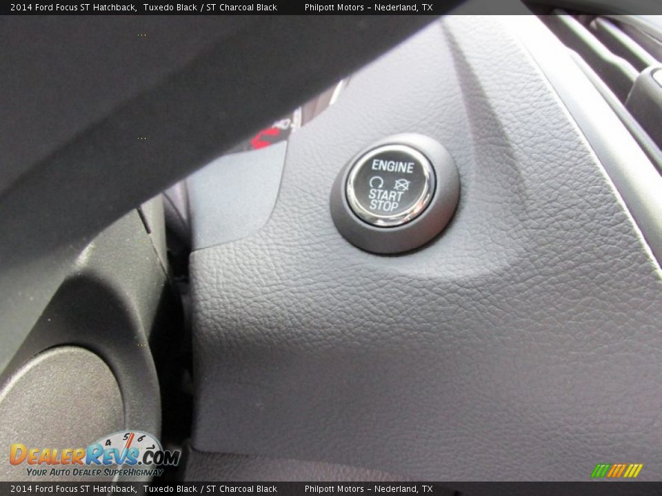 2014 Ford Focus ST Hatchback Tuxedo Black / ST Charcoal Black Photo #30