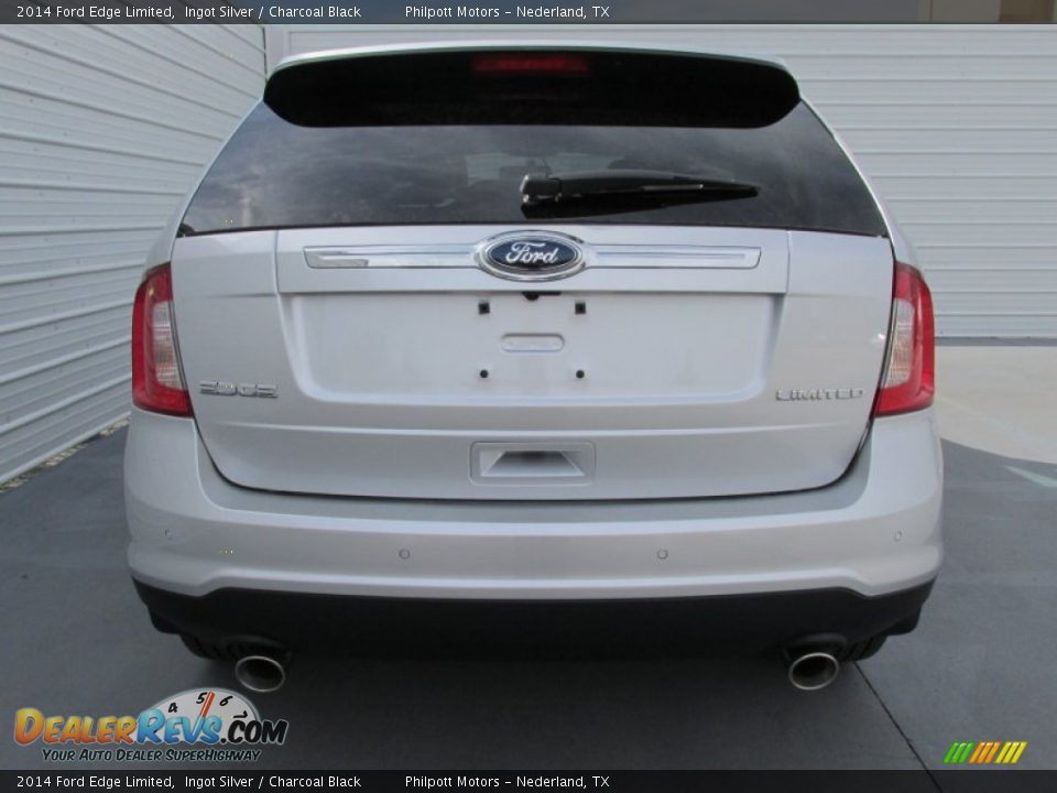 2014 Ford Edge Limited Ingot Silver / Charcoal Black Photo #5