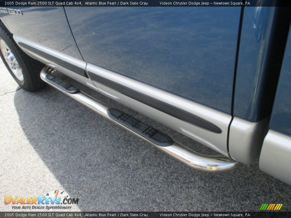 2005 Dodge Ram 2500 SLT Quad Cab 4x4 Atlantic Blue Pearl / Dark Slate Gray Photo #11