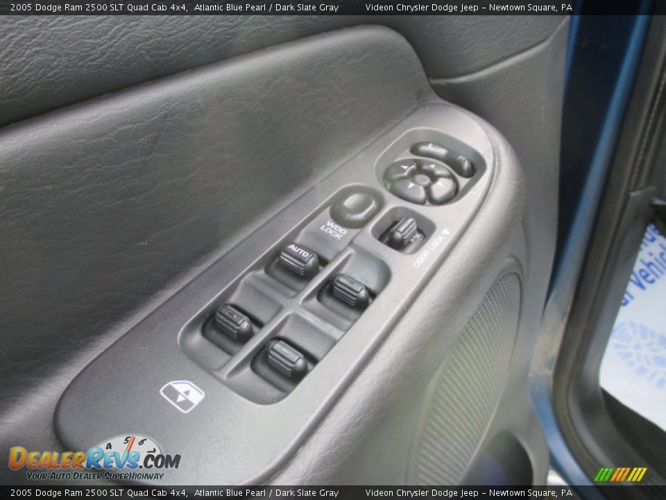 2005 Dodge Ram 2500 SLT Quad Cab 4x4 Atlantic Blue Pearl / Dark Slate Gray Photo #12