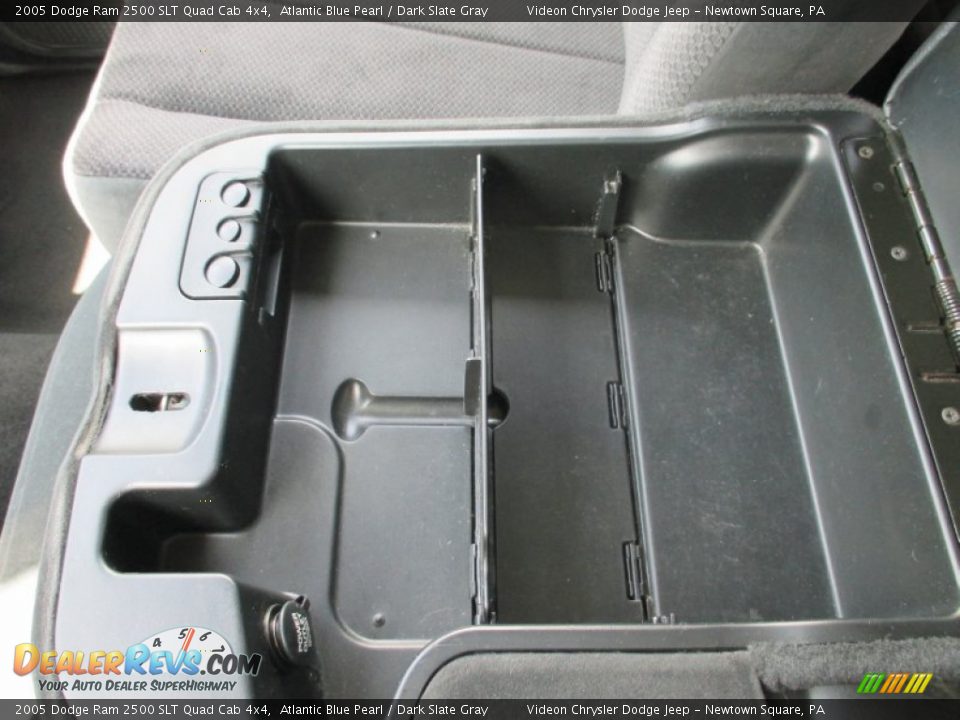 2005 Dodge Ram 2500 SLT Quad Cab 4x4 Atlantic Blue Pearl / Dark Slate Gray Photo #23