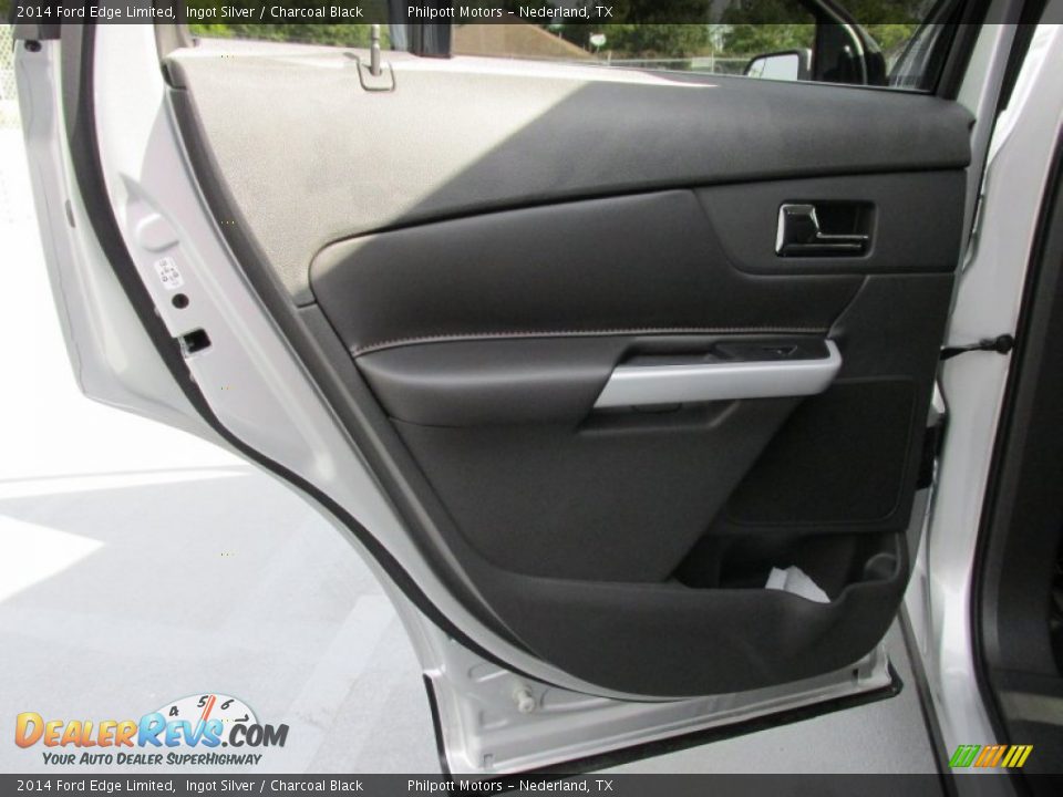 2014 Ford Edge Limited Ingot Silver / Charcoal Black Photo #22