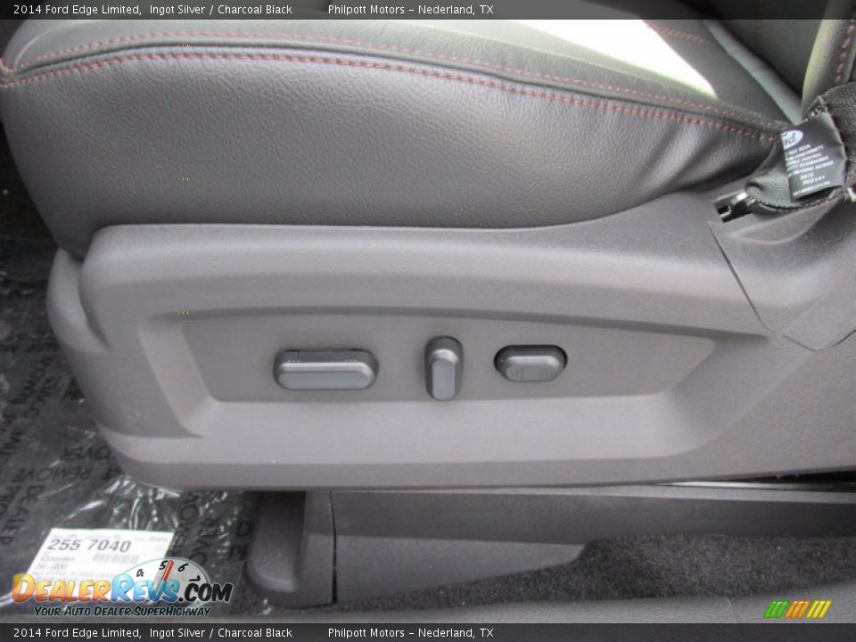 2014 Ford Edge Limited Ingot Silver / Charcoal Black Photo #27