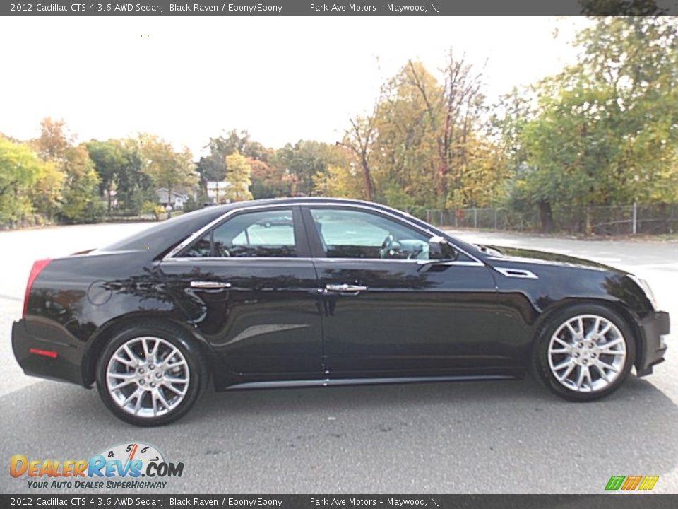 2012 Cadillac CTS 4 3.6 AWD Sedan Black Raven / Ebony/Ebony Photo #6