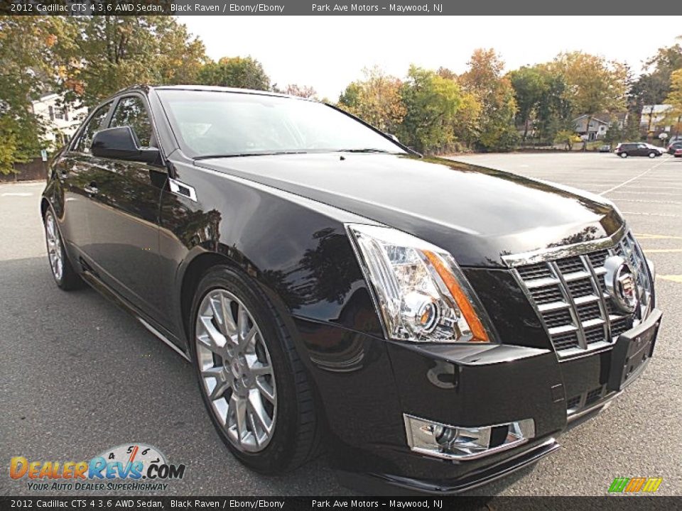 2012 Cadillac CTS 4 3.6 AWD Sedan Black Raven / Ebony/Ebony Photo #7