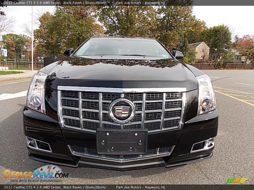 2012 Cadillac CTS 4 3.6 AWD Sedan Black Raven / Ebony/Ebony Photo #8