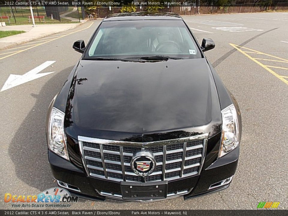 2012 Cadillac CTS 4 3.6 AWD Sedan Black Raven / Ebony/Ebony Photo #9