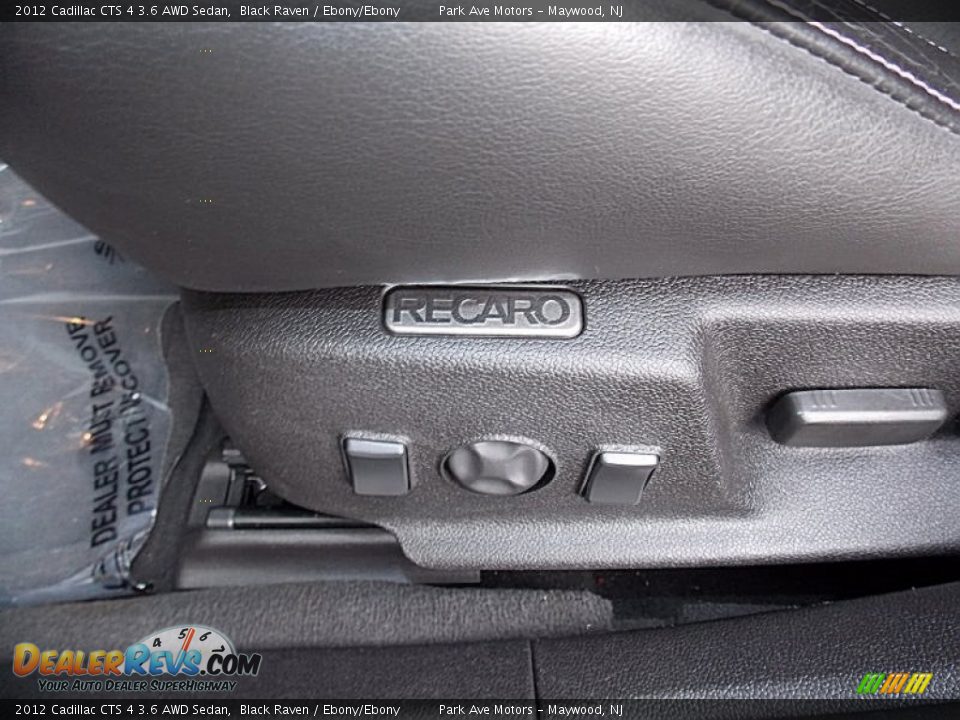 2012 Cadillac CTS 4 3.6 AWD Sedan Black Raven / Ebony/Ebony Photo #13