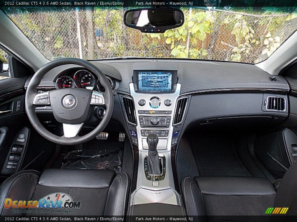 2012 Cadillac CTS 4 3.6 AWD Sedan Black Raven / Ebony/Ebony Photo #14