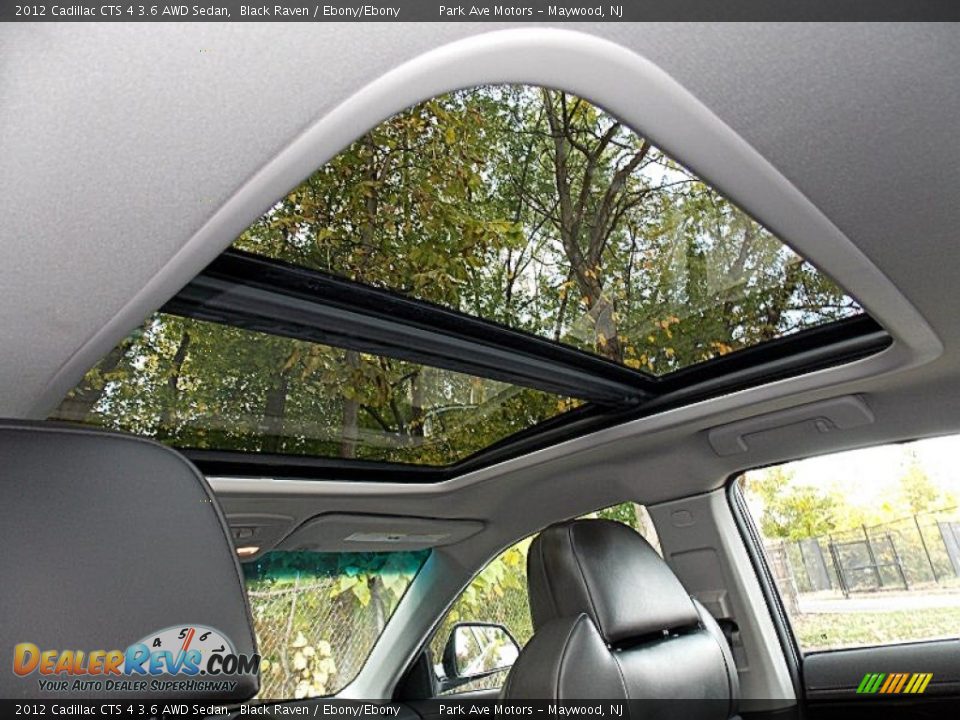 2012 Cadillac CTS 4 3.6 AWD Sedan Black Raven / Ebony/Ebony Photo #15
