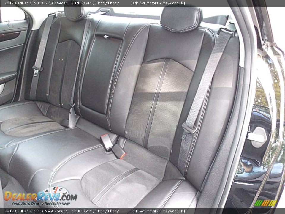 2012 Cadillac CTS 4 3.6 AWD Sedan Black Raven / Ebony/Ebony Photo #17