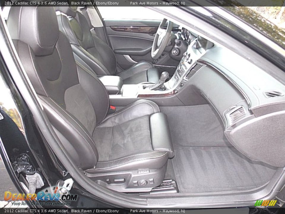 2012 Cadillac CTS 4 3.6 AWD Sedan Black Raven / Ebony/Ebony Photo #21