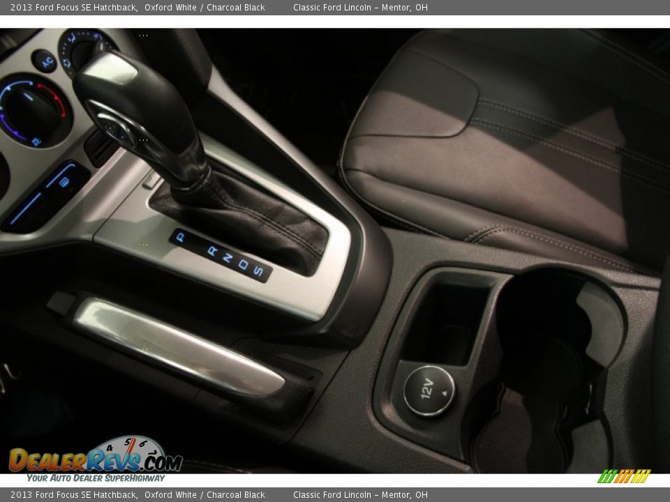 2013 Ford Focus SE Hatchback Oxford White / Charcoal Black Photo #8