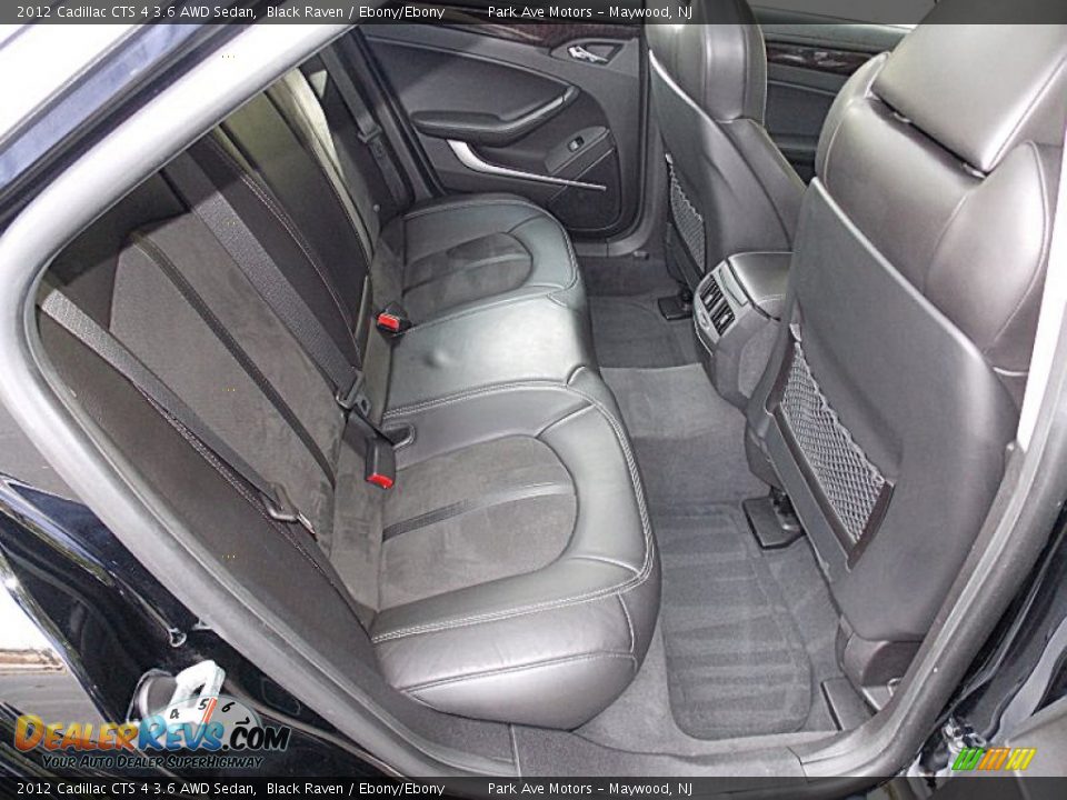 2012 Cadillac CTS 4 3.6 AWD Sedan Black Raven / Ebony/Ebony Photo #24