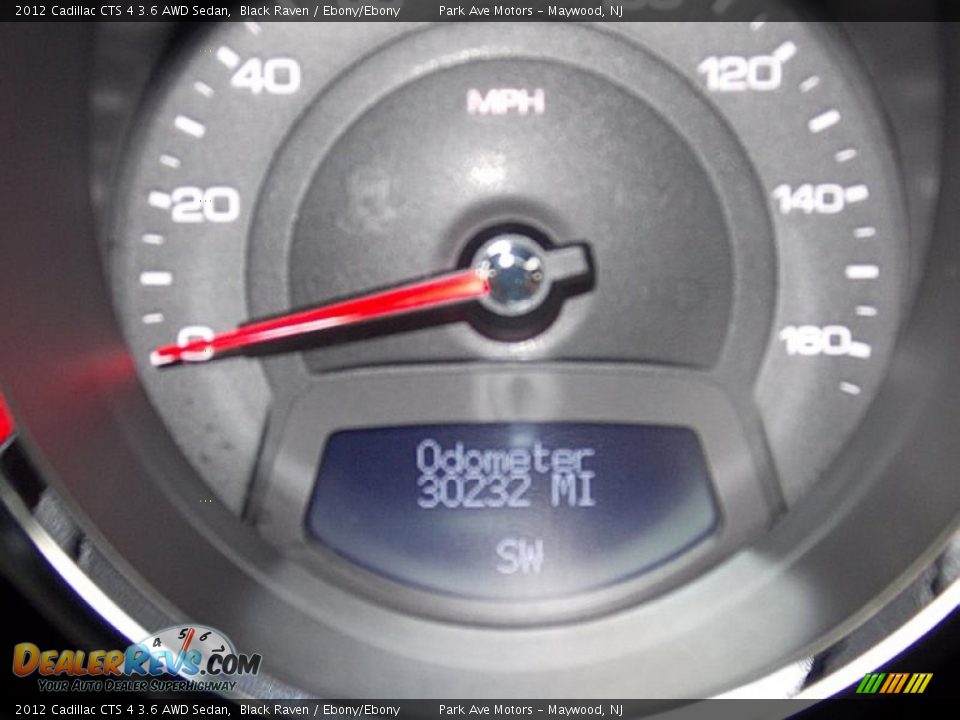 2012 Cadillac CTS 4 3.6 AWD Sedan Black Raven / Ebony/Ebony Photo #28