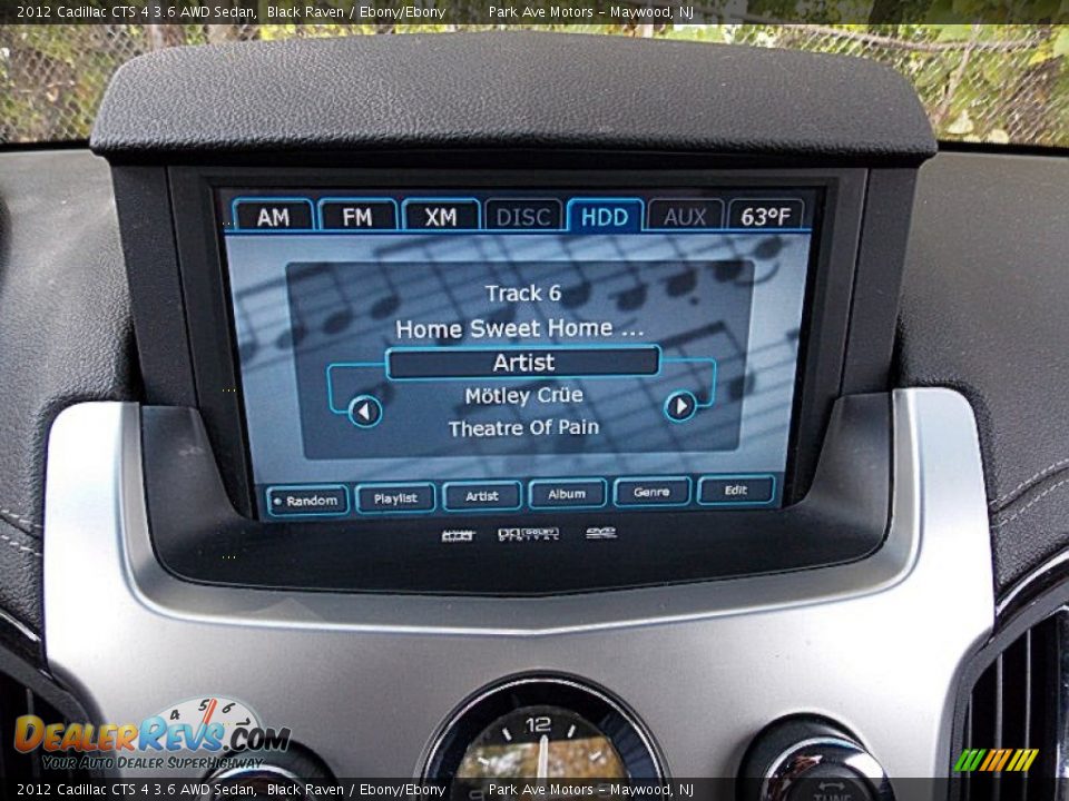 2012 Cadillac CTS 4 3.6 AWD Sedan Black Raven / Ebony/Ebony Photo #30