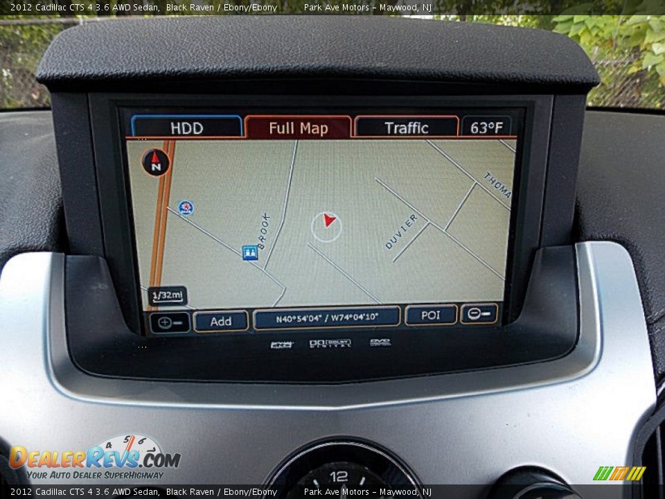 2012 Cadillac CTS 4 3.6 AWD Sedan Black Raven / Ebony/Ebony Photo #31