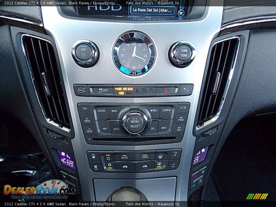 2012 Cadillac CTS 4 3.6 AWD Sedan Black Raven / Ebony/Ebony Photo #33