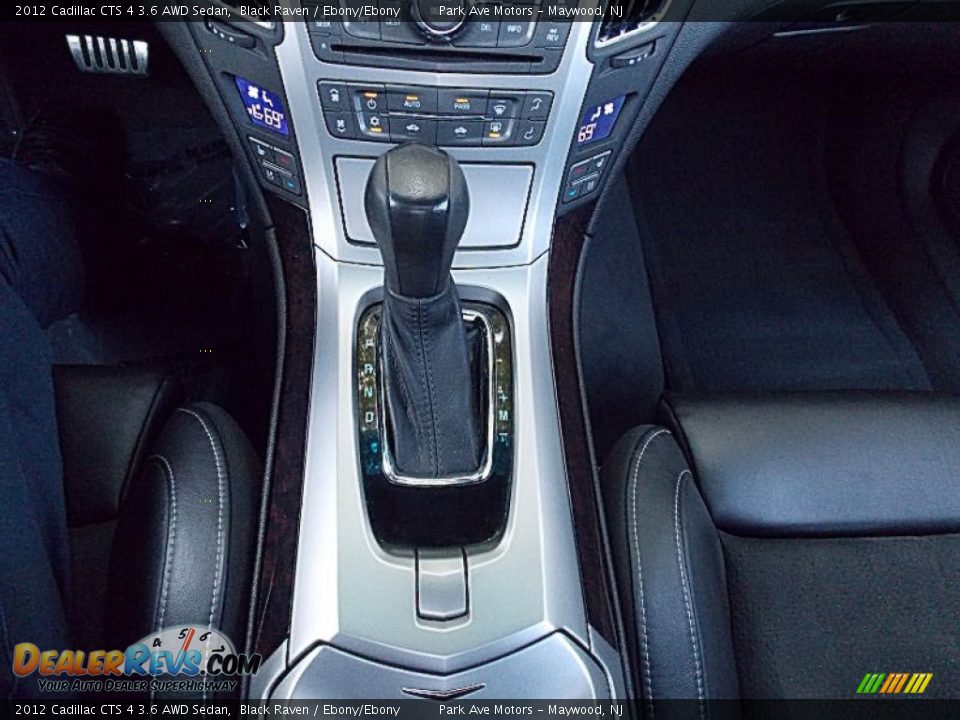 2012 Cadillac CTS 4 3.6 AWD Sedan Black Raven / Ebony/Ebony Photo #35