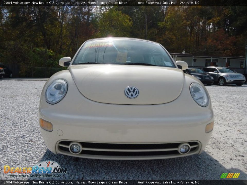 2004 Volkswagen New Beetle GLS Convertible Harvest Moon Beige / Cream Beige Photo #3