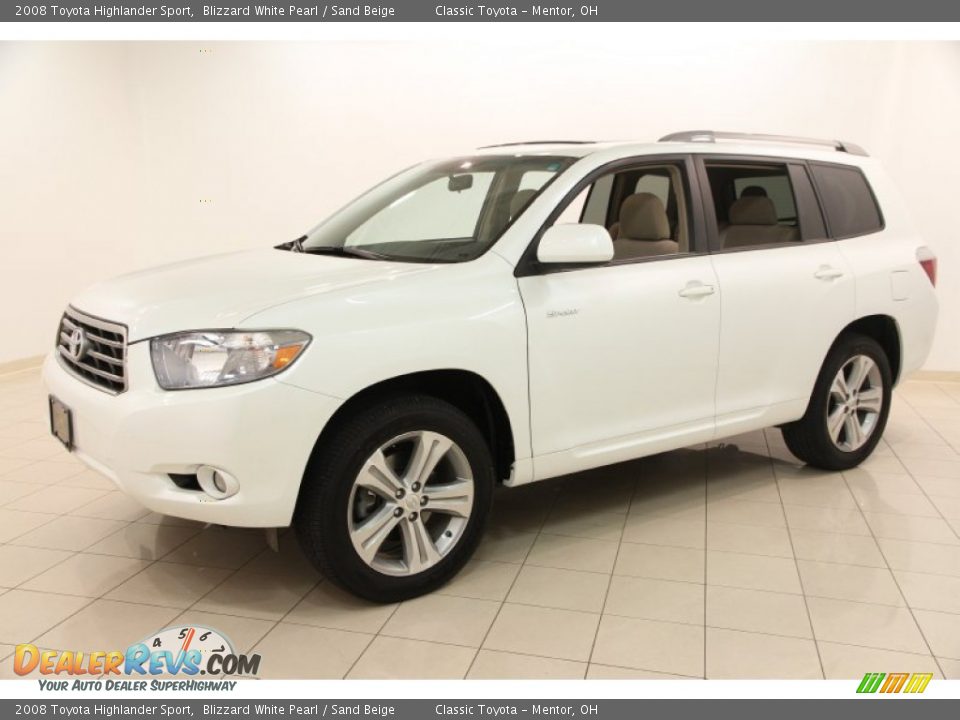 Front 3/4 View of 2008 Toyota Highlander Sport Photo #3