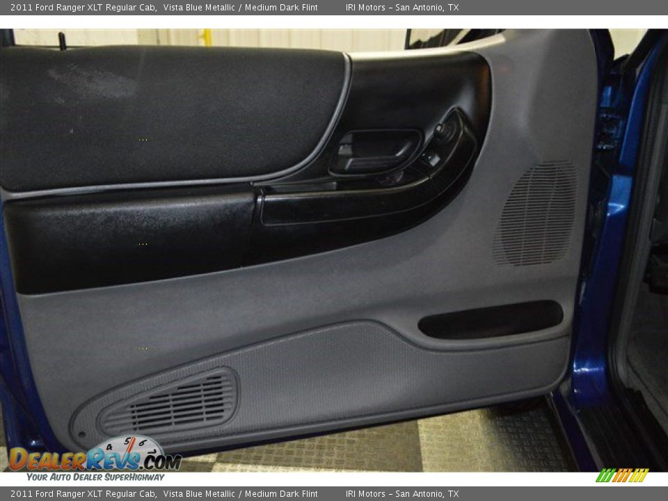 2011 Ford Ranger XLT Regular Cab Vista Blue Metallic / Medium Dark Flint Photo #8
