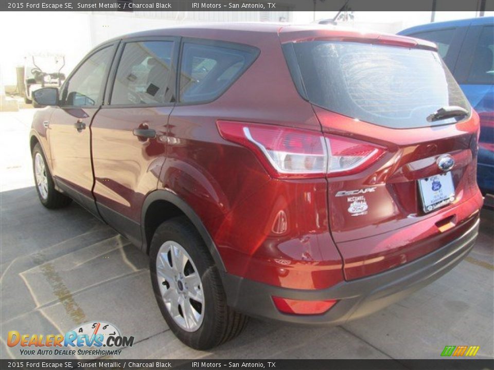 2015 Ford Escape SE Sunset Metallic / Charcoal Black Photo #6
