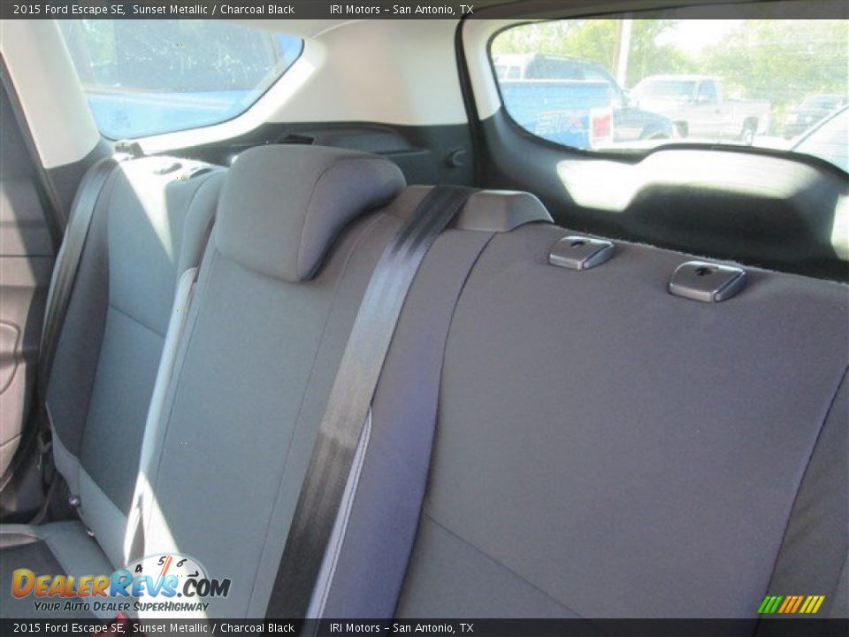 2015 Ford Escape SE Sunset Metallic / Charcoal Black Photo #7