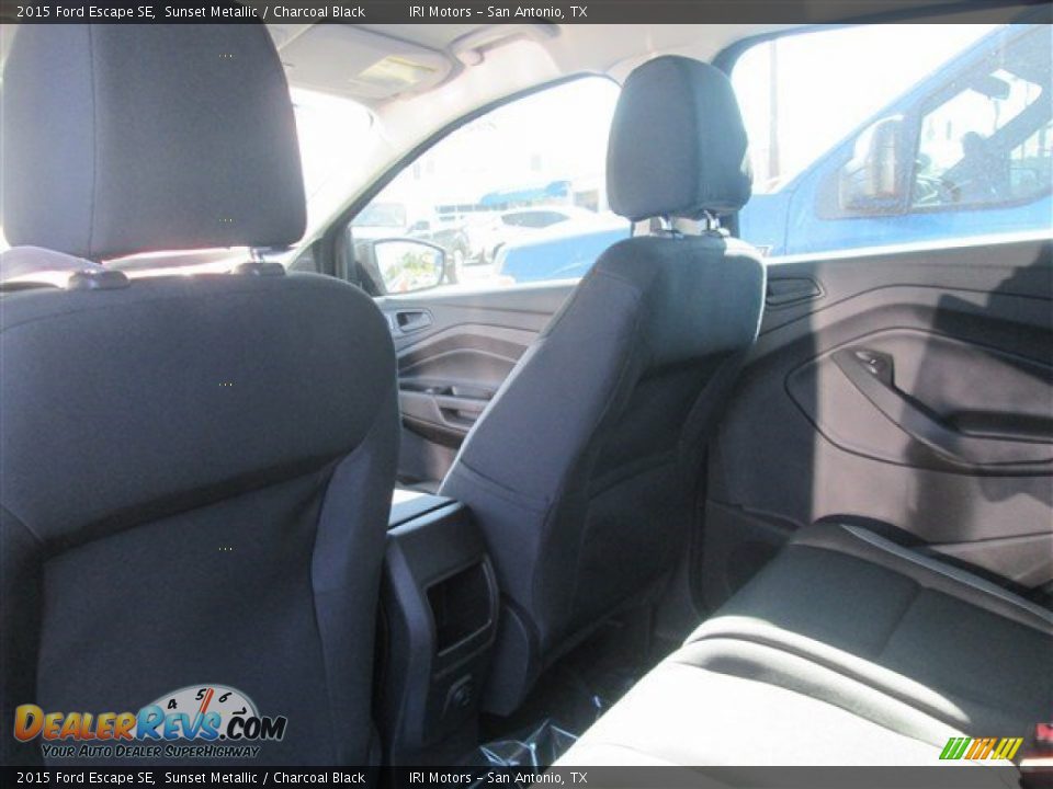 2015 Ford Escape SE Sunset Metallic / Charcoal Black Photo #9
