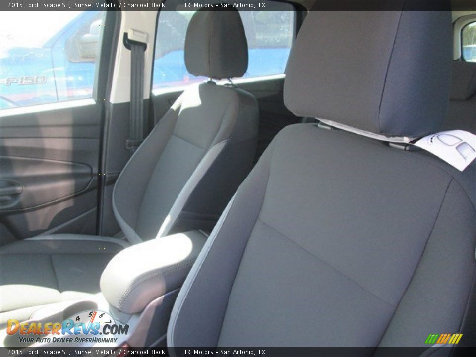 2015 Ford Escape SE Sunset Metallic / Charcoal Black Photo #10