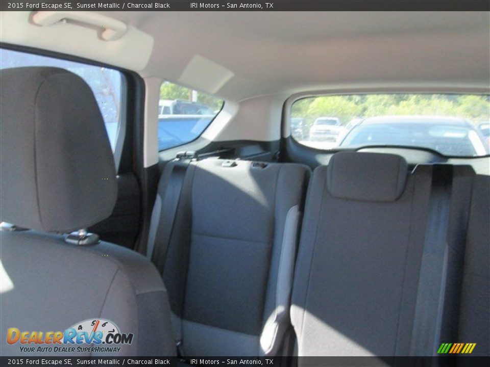 2015 Ford Escape SE Sunset Metallic / Charcoal Black Photo #16