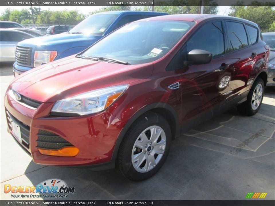 2015 Ford Escape SE Sunset Metallic / Charcoal Black Photo #17