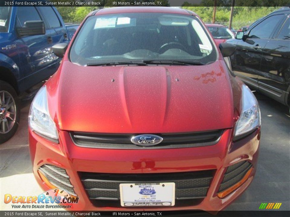 2015 Ford Escape SE Sunset Metallic / Charcoal Black Photo #20