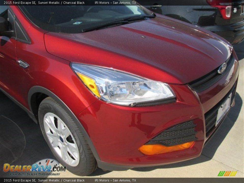 2015 Ford Escape SE Sunset Metallic / Charcoal Black Photo #21