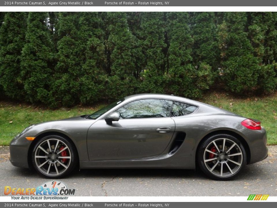 Agate Grey Metallic 2014 Porsche Cayman S Photo #3