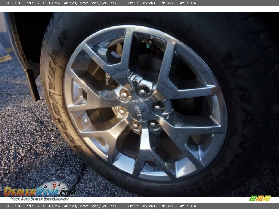 2015 GMC Sierra 1500 SLT Crew Cab 4x4 Wheel Photo #11