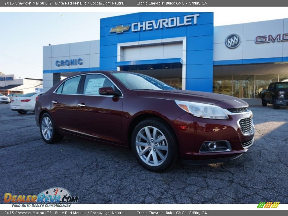 2015 Chevrolet Malibu LTZ Butte Red Metallic / Cocoa/Light Neutral Photo #1