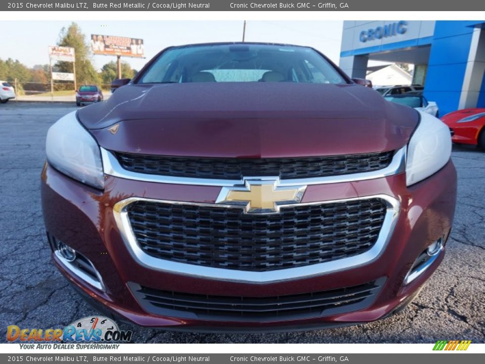 2015 Chevrolet Malibu LTZ Butte Red Metallic / Cocoa/Light Neutral Photo #2