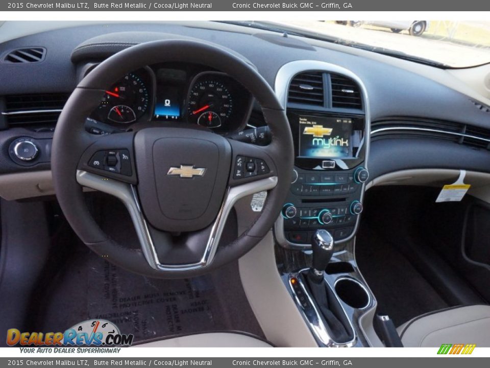 2015 Chevrolet Malibu LTZ Butte Red Metallic / Cocoa/Light Neutral Photo #10