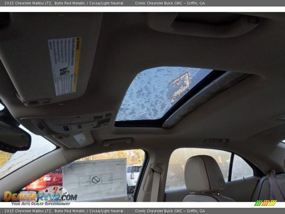 2015 Chevrolet Malibu LTZ Butte Red Metallic / Cocoa/Light Neutral Photo #11