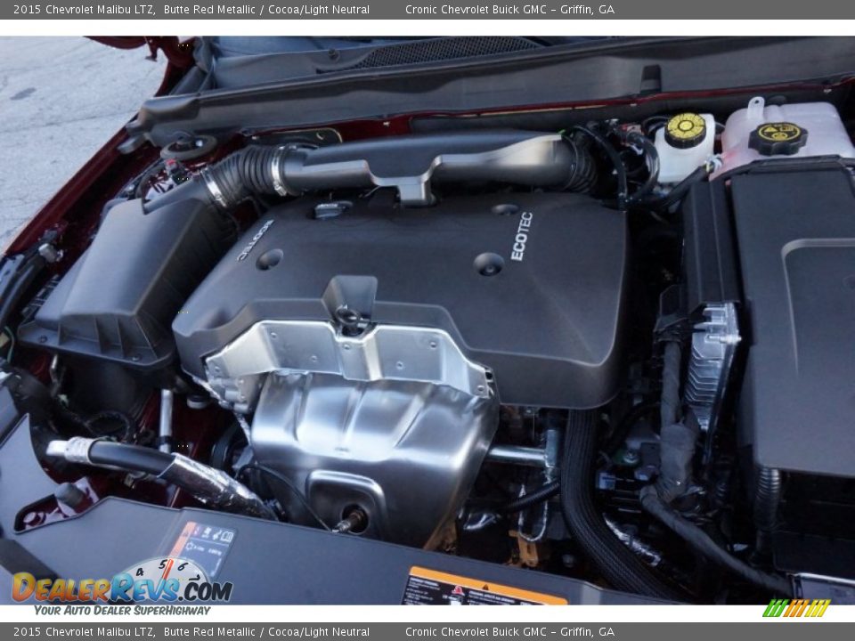 2015 Chevrolet Malibu LTZ Butte Red Metallic / Cocoa/Light Neutral Photo #13