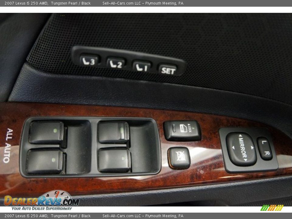 2007 Lexus IS 250 AWD Tungsten Pearl / Black Photo #13
