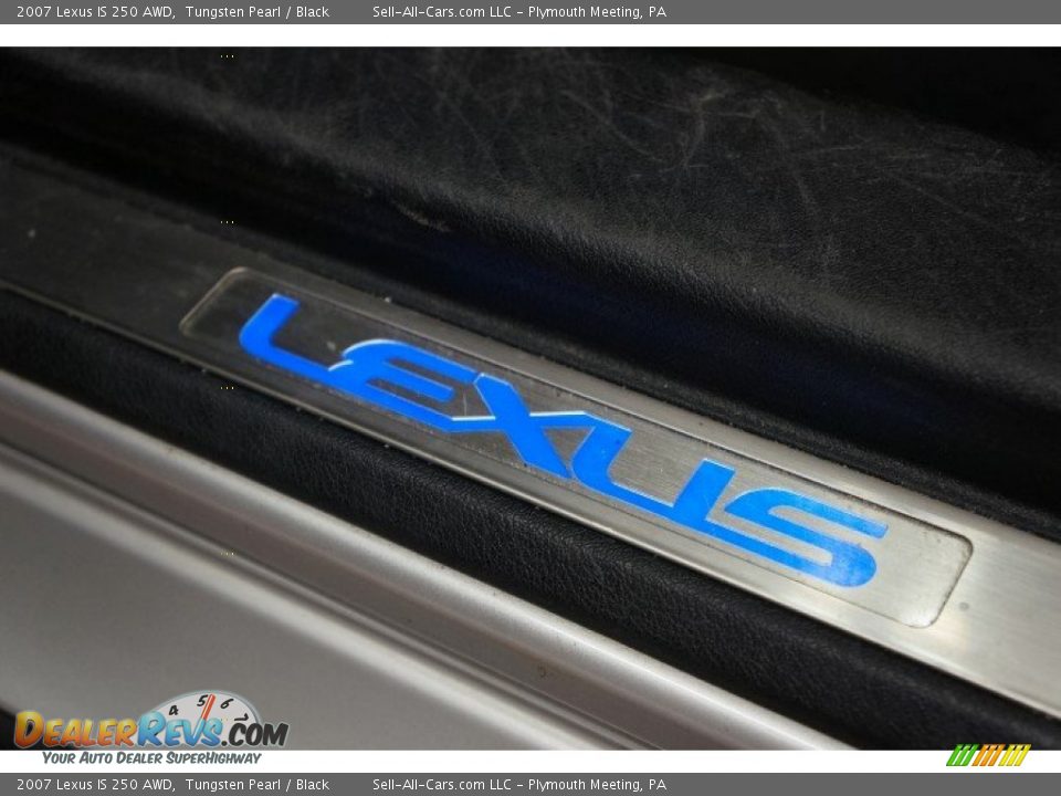 2007 Lexus IS 250 AWD Tungsten Pearl / Black Photo #15