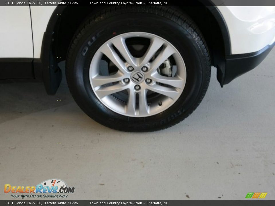 2011 Honda CR-V EX Taffeta White / Gray Photo #3