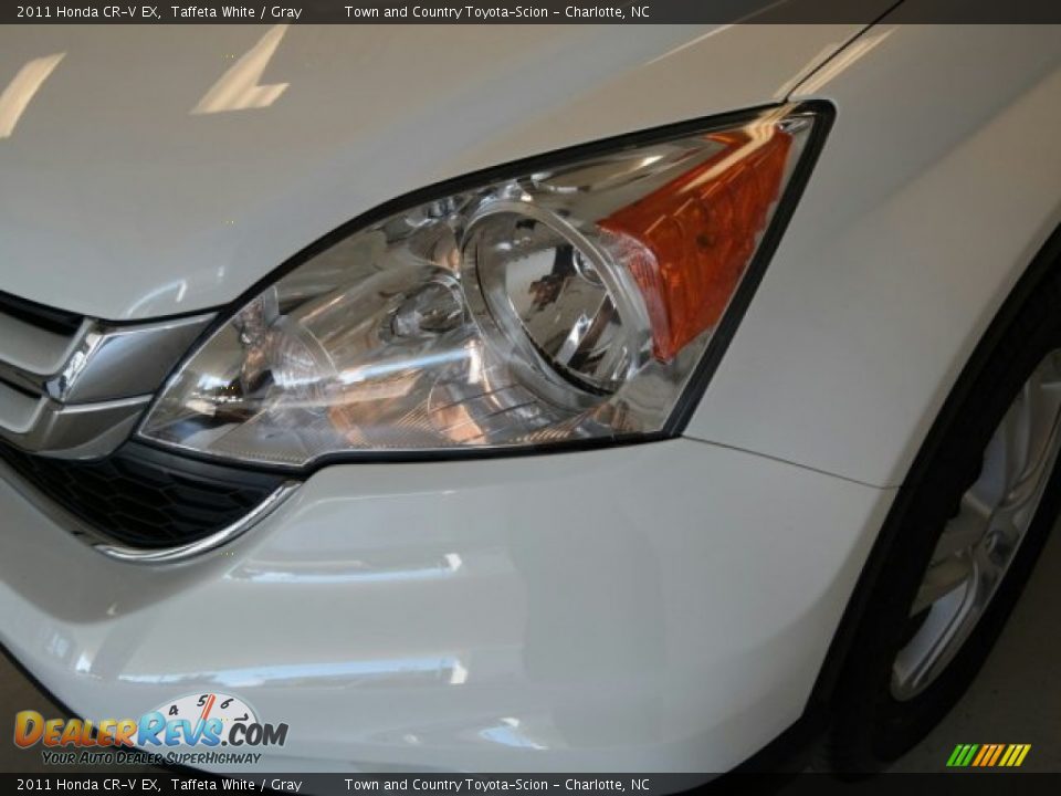 2011 Honda CR-V EX Taffeta White / Gray Photo #7